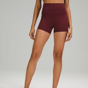 Lululemon wunder train sz 4 shorts  nwot